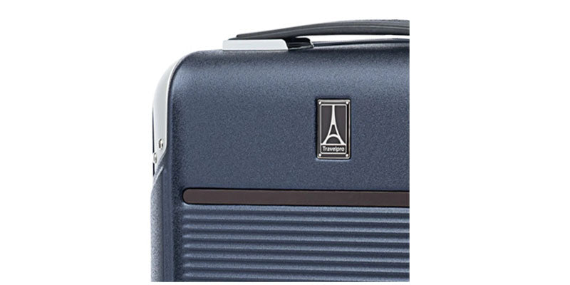 Polycarbonate shell of hardside suitcase